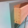 Drawers made up with traditional dovetail joints